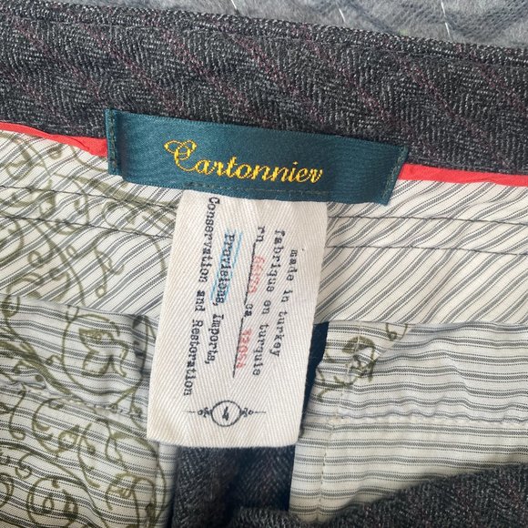 Anthropologie Cartonnier Trouser Gray Knit Pants - Picture 3 of 6